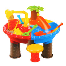 Load image into Gallery viewer, Garden Sandglass Play Summer Sand Table Seaside Bucket Water Beach Toy Set For Children Outdoor Desk Digging Pit Kids